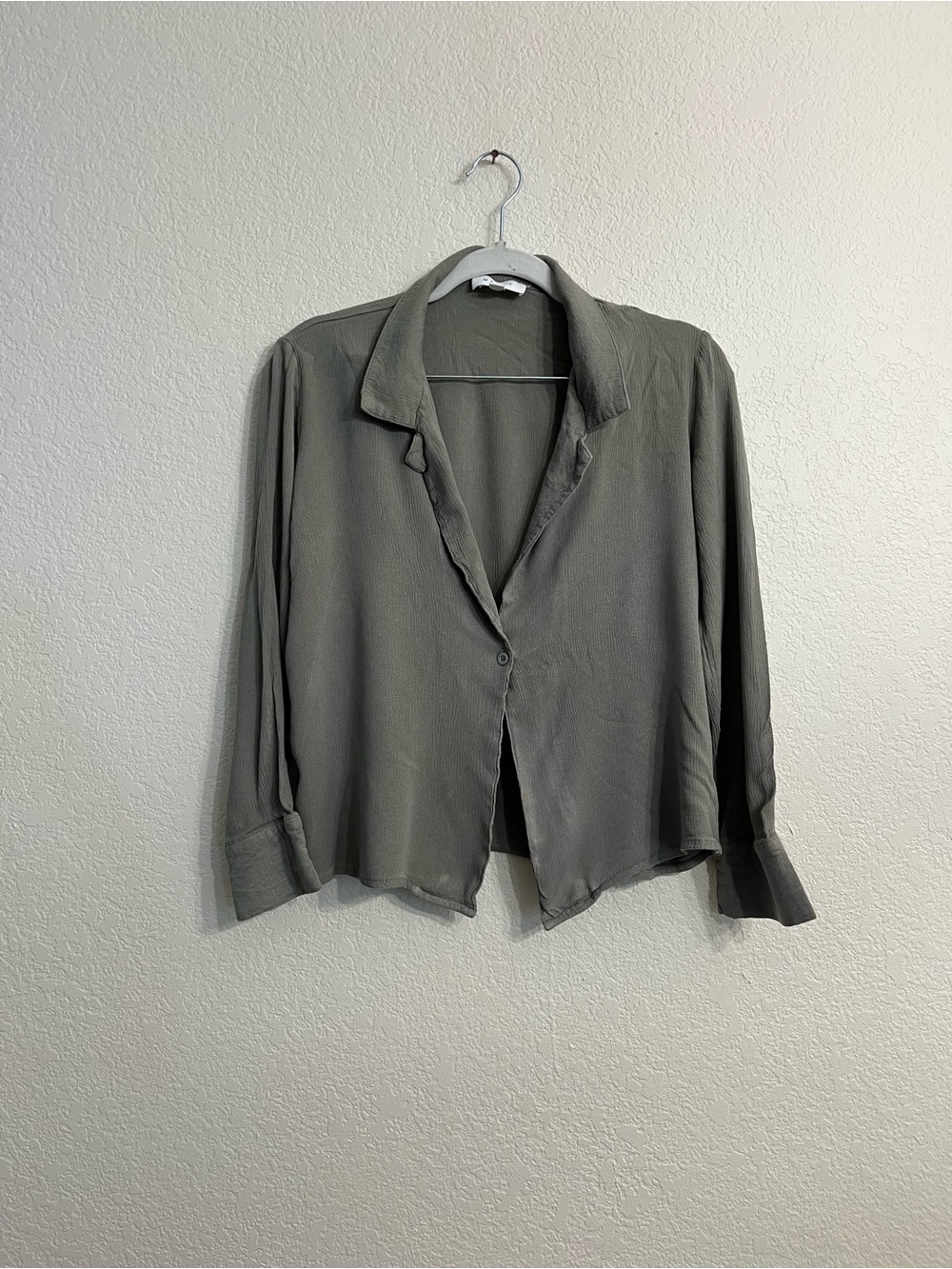 MARBLE Olive Gray Lightweight Shirt
